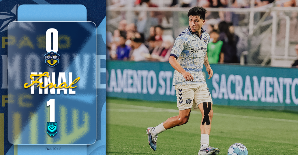 Locomotive Fall 1-0 to Monterey Bay in Stoppage Time