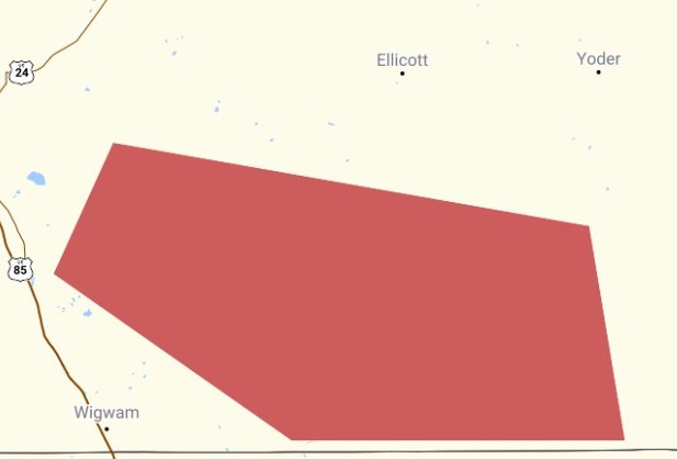 Weather alert: Severe thunderstorm warning issued in El Paso County