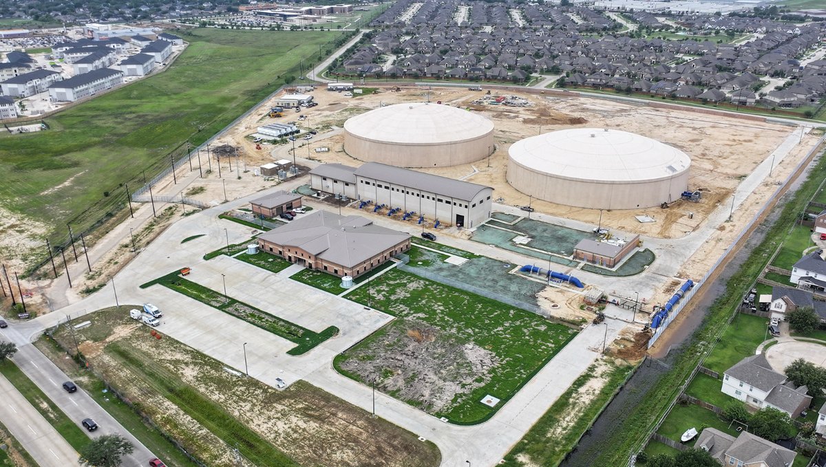 New Pump Station in Katy Area Begins Delivering Surface Water From Lake Houston to West Harris County