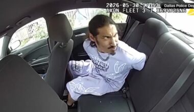 WATCH: Man in custody steals Dallas Police patrol unit during traffic stop