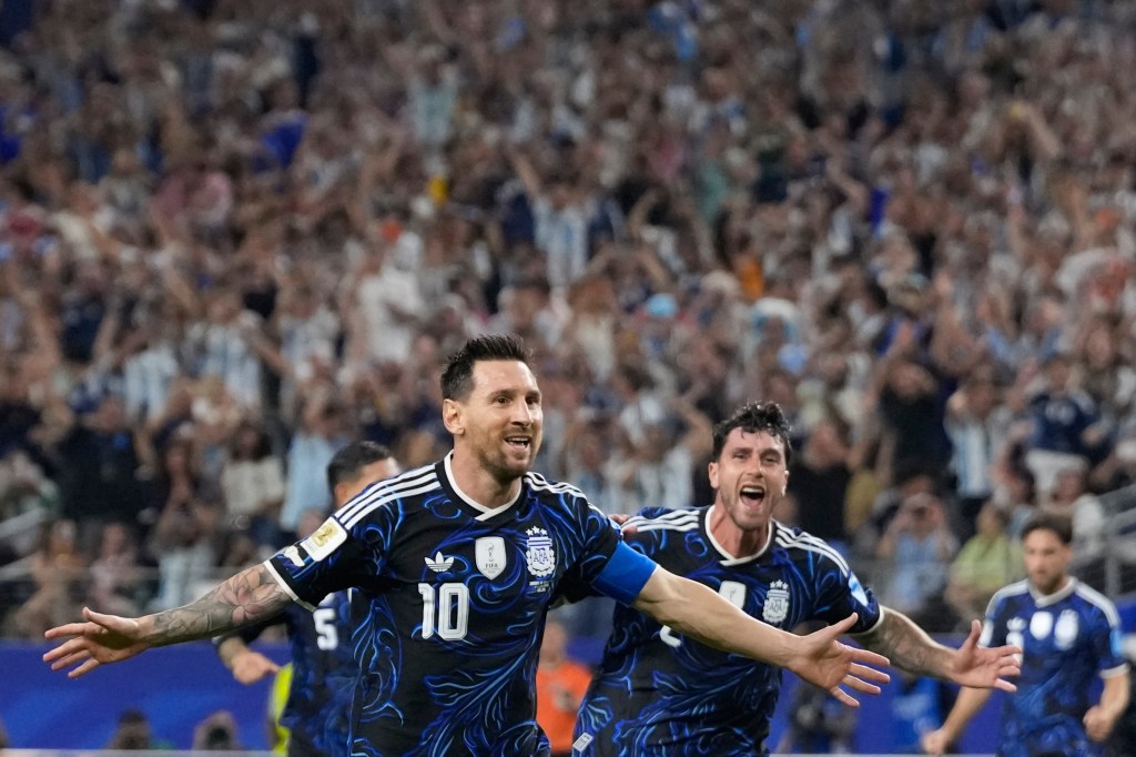 Messi becomes first to score in seven straight World Cup games while extending goals record – News-Herald