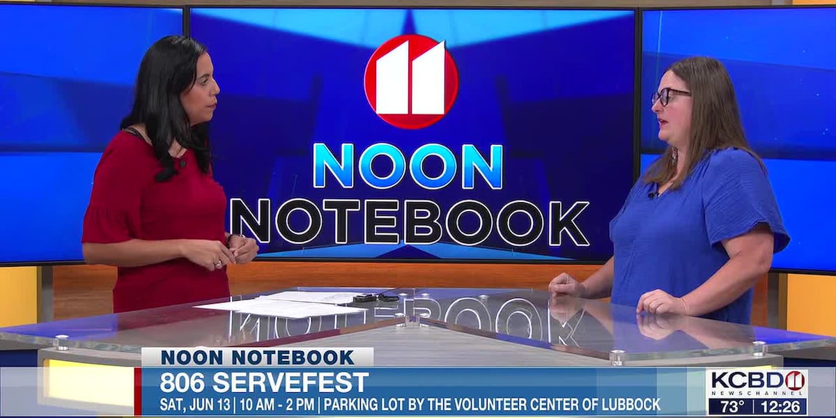 Noon Notebook: 2026 ’806 SERVEFEST’