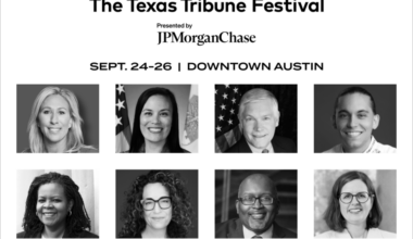 Texas Tribune Festival speaker announcement Marjorie Taylor Greene and Pete Sessions