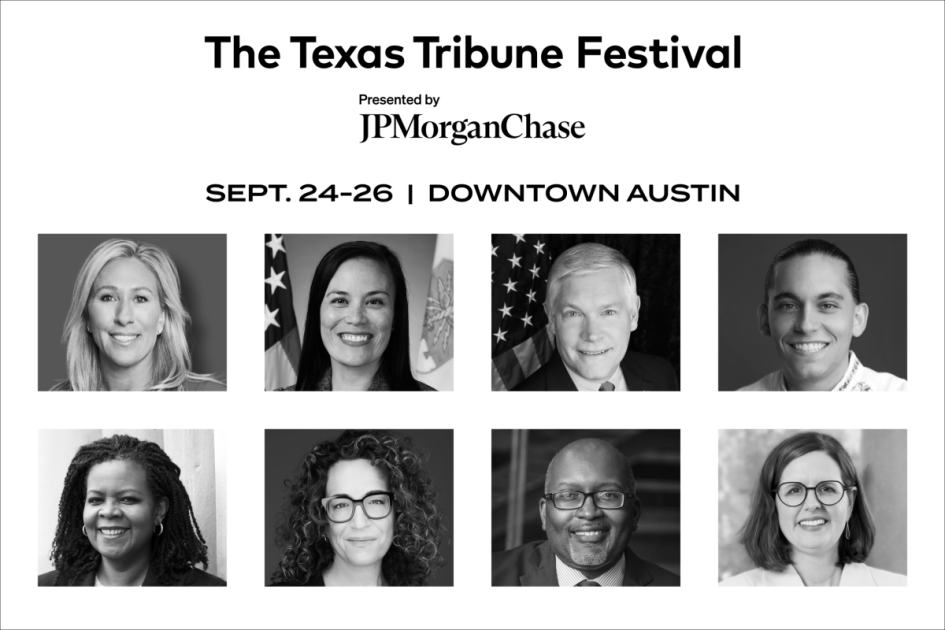 Texas Tribune Festival speaker announcement Marjorie Taylor Greene and Pete Sessions