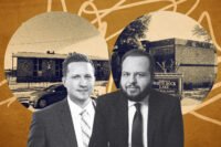 Ironridge Capital’s Erik Strom and Ninety9 Capital’s Altaf Hemani with 5320 E. Rosedale Street and 9332 Beck Avenue