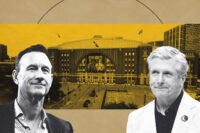 Dallas Mavericks' Rick Welts; Dallas Stars' Brad Alberts; American Airlines Center @ 2500 Victory Ave, Dallas