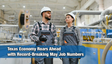 Texas Jobs Climb to Historic 14.4 Million in May