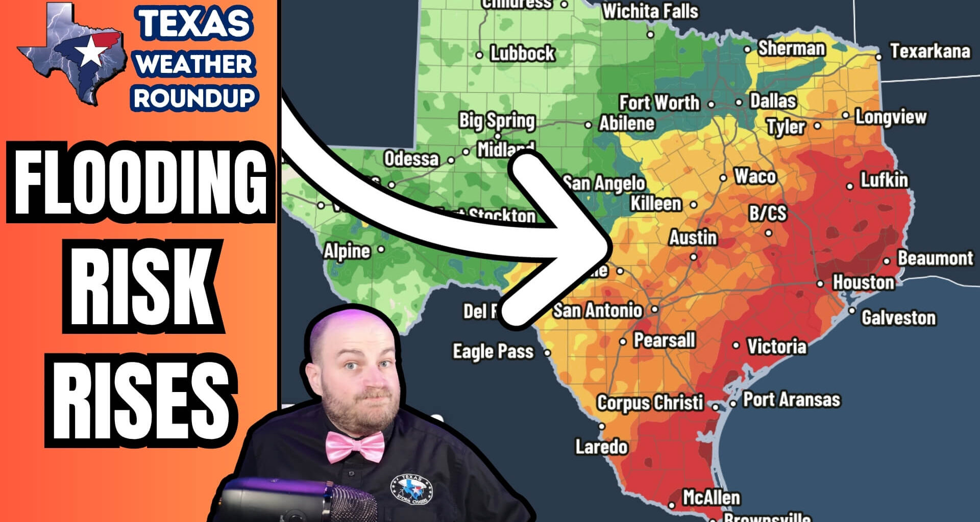 Texas Flooding Risk Increases as Heavy Rain Setup Builds This Week