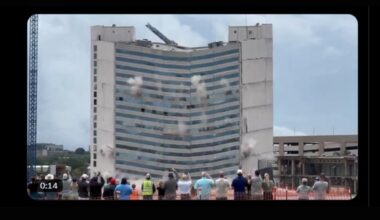 Sheraton Arlington Imploded For New Loews Hotel