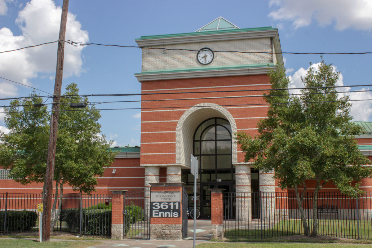 The Third Ward Multi-Service Center . A Cooling Center open to the public when the city of Houston, Texas is under a heat advisory. August 12, 2019