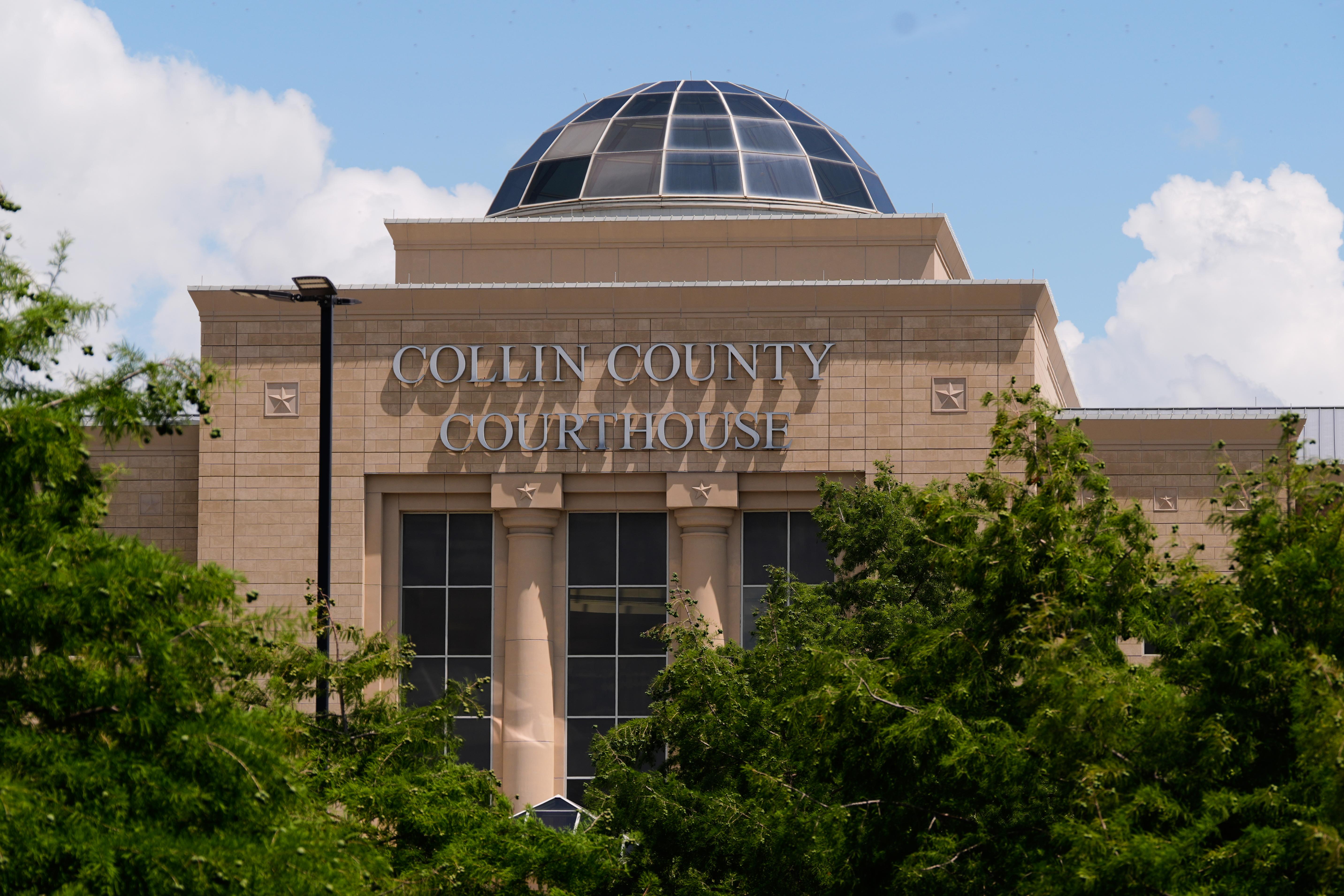 The Collin County courthouse is shown Thursday, June 4, 2026,...