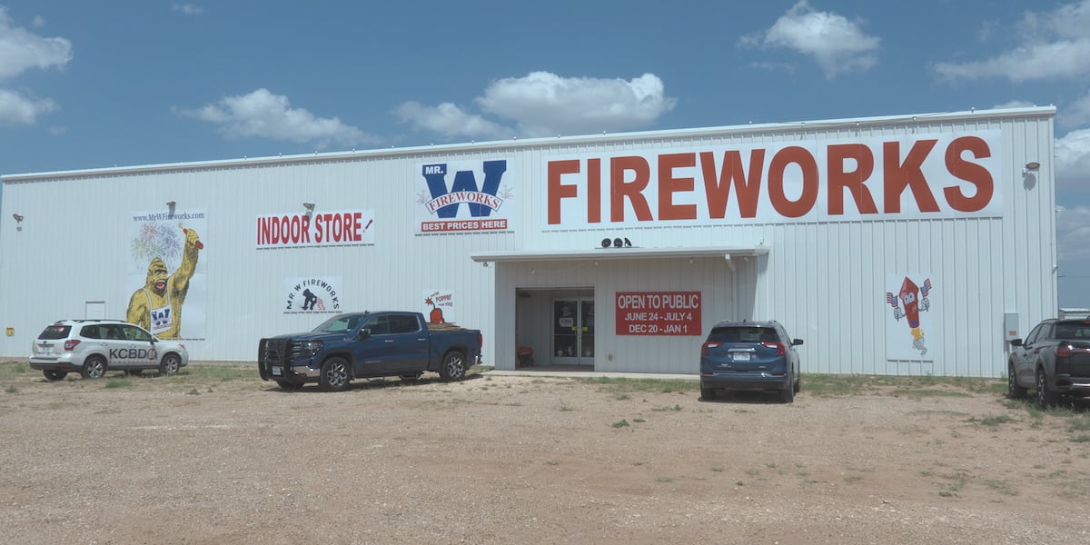 Fireworks sales at Wolfforth stand support Reach Community nonprofit
