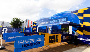 You may be told to leave FIFA Fan Fest Sunday if lightning moves in