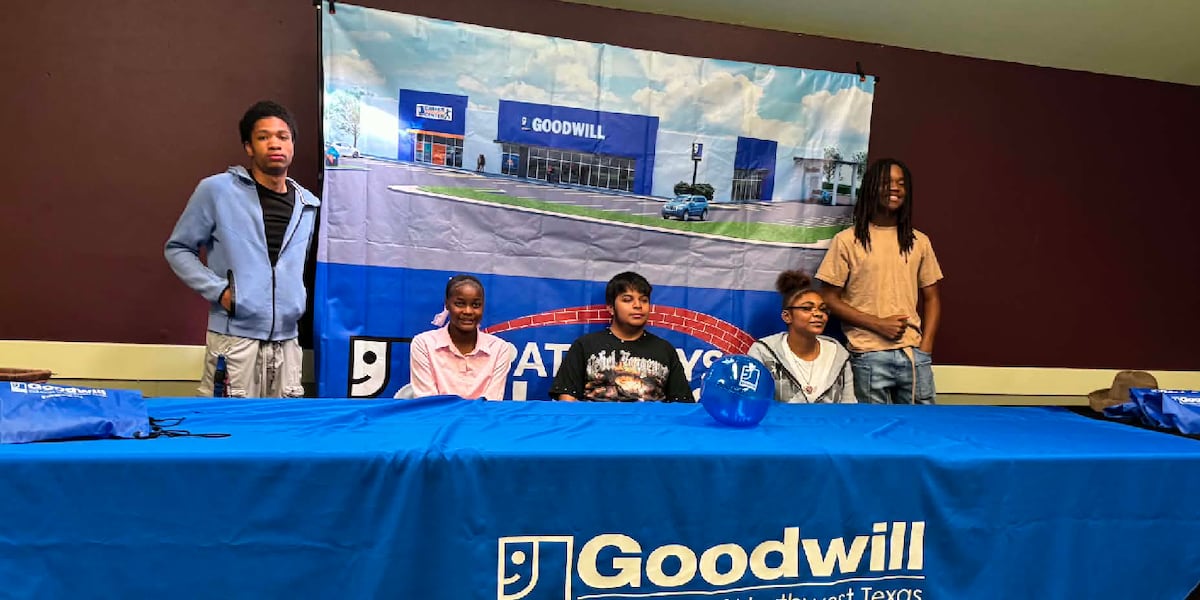 Goodwill creating ‘Pathways to Success’ through internship program with Estacado High School