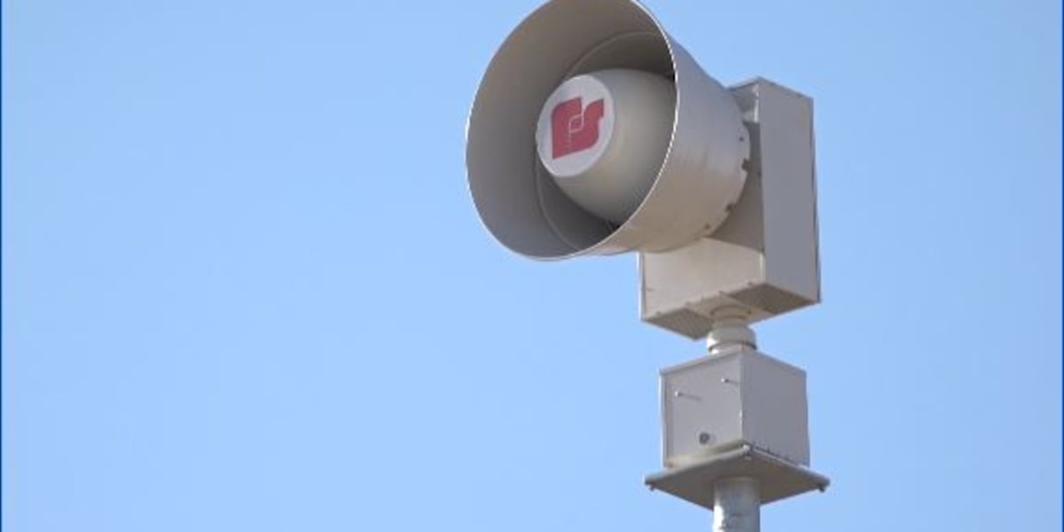 City of Lubbock to Test Outdoor Warning System Sirens This Friday