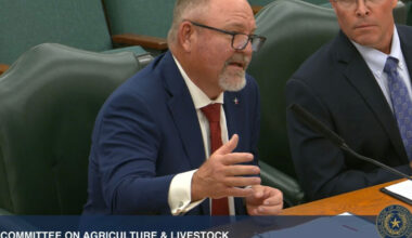 TFB vice president shares NWS update with state lawmakers TFB Vice President Warren Cude urged lawmakers to continue supporting efforts to combat New World screwworm during testimony before the Texas House Committee on Agriculture and Livestock on Thursday.