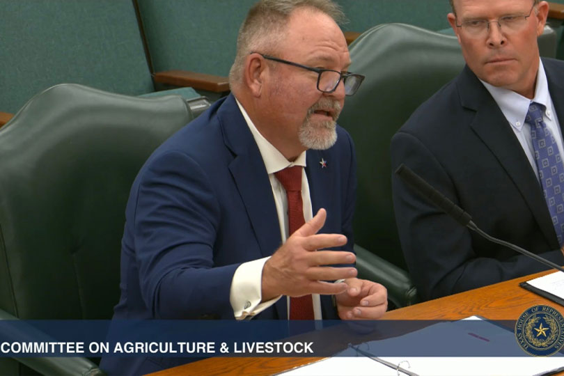 TFB vice president shares NWS update with state lawmakers TFB Vice President Warren Cude urged lawmakers to continue supporting efforts to combat New World screwworm during testimony before the Texas House Committee on Agriculture and Livestock on Thursday.