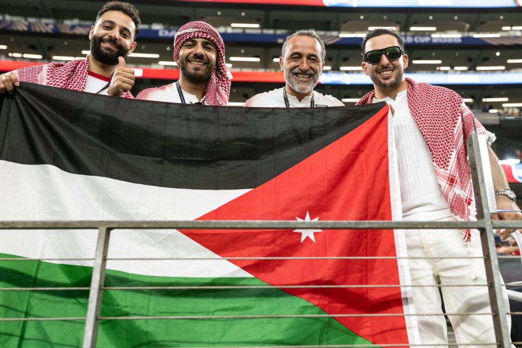 Jordan soccer fans at World Cup