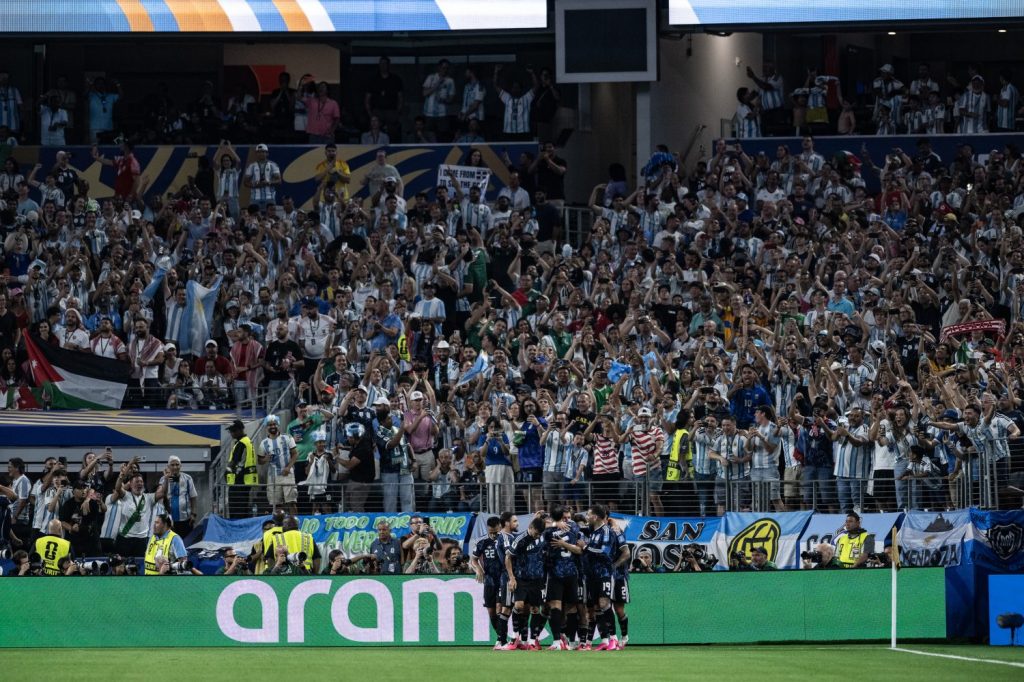 Argetina celebrates at 2026 World Cup