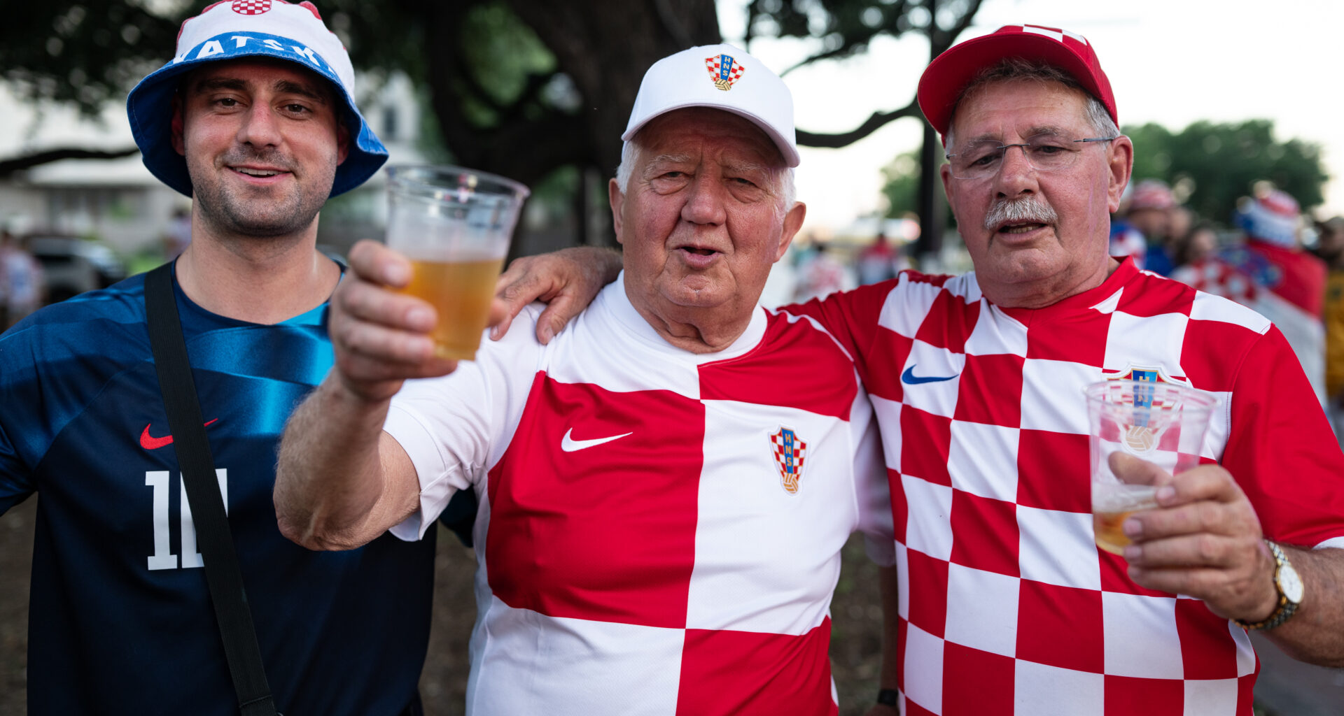 Croatians celebrating in Dallas