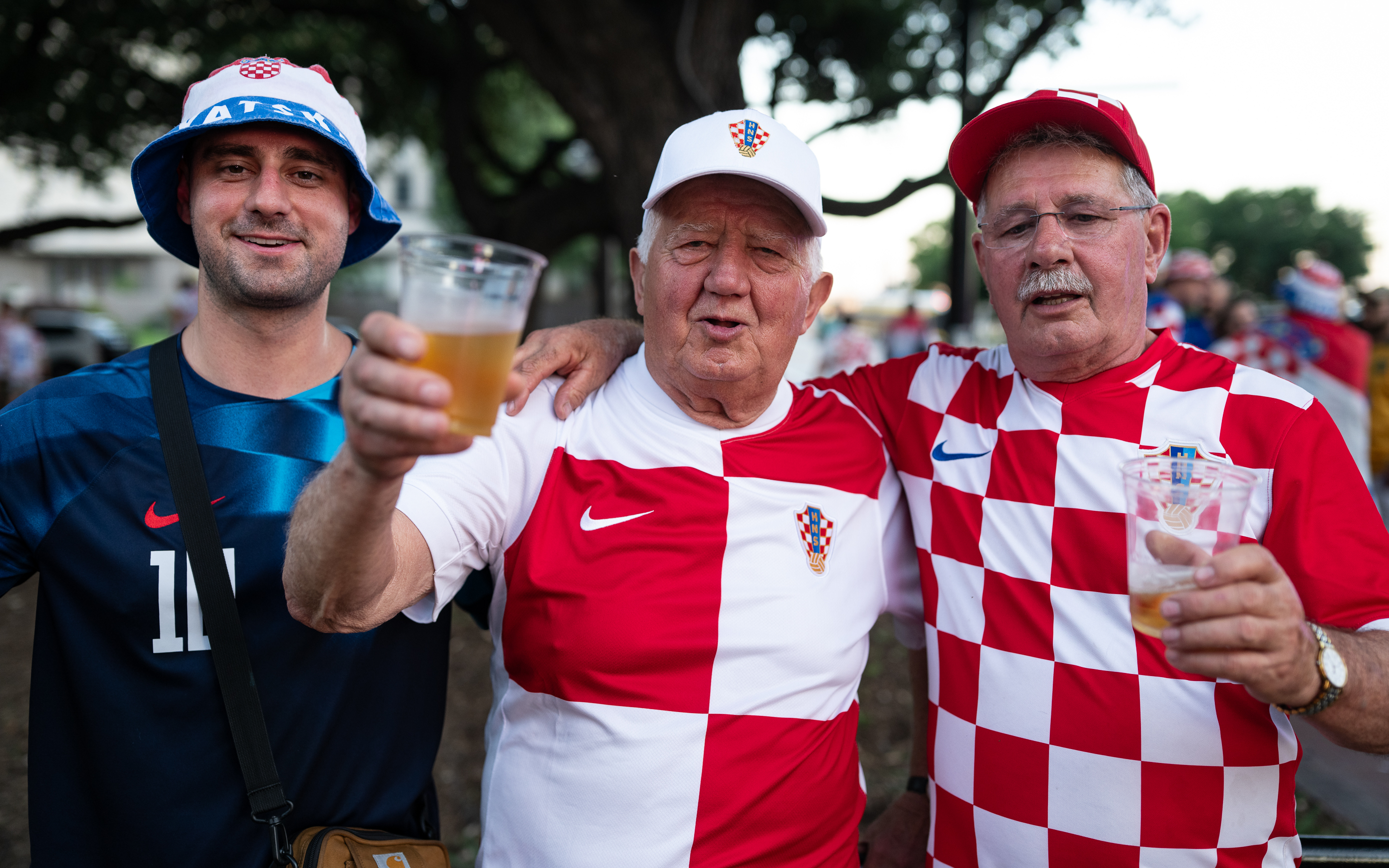 Croatians celebrating in Dallas
