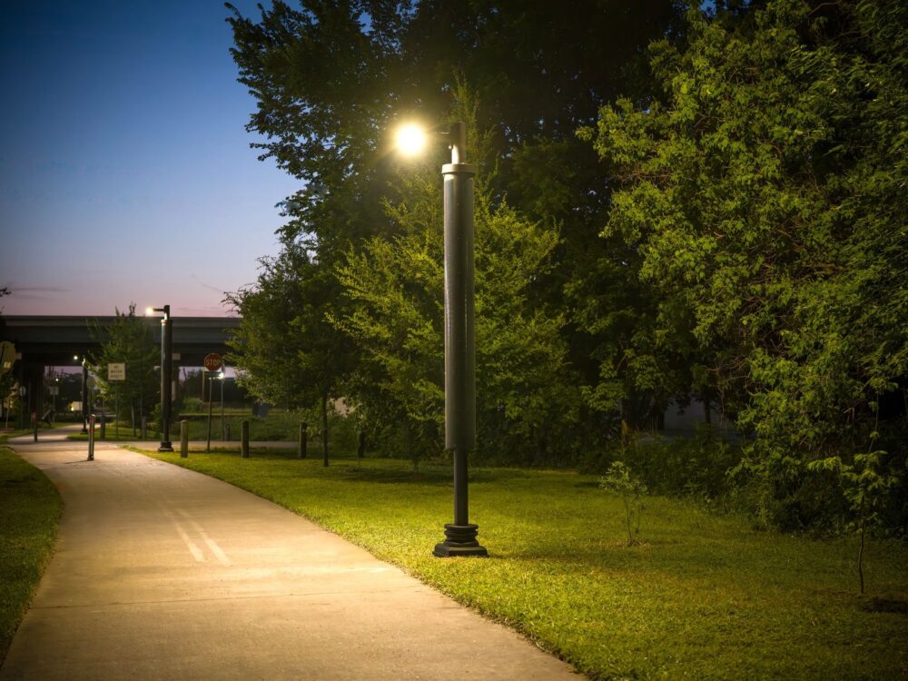 Columbia Tap Trail light