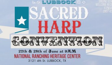 Lubbock to host inaugural Sacred Harp Convention drawing singers nationwide