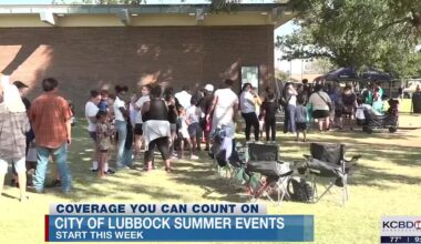City of Lubbock Parks and Recreation Department Announces Summer Events