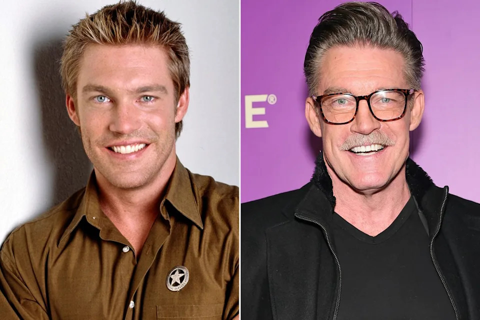 Judson Mills in 'Walker, Texas Ranger'; Mills at the 'I Wish You All the Best' premiere in 2025Credit: CBS via Getty; Theo Wargo/Getty