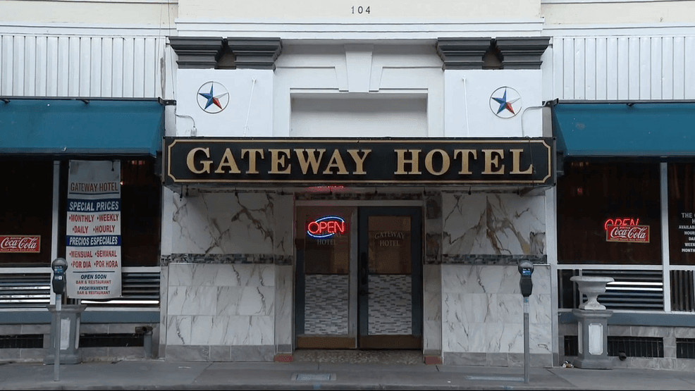 Gateway Hotel in downtown El Paso. (credit: KFOX14/CBS4)
