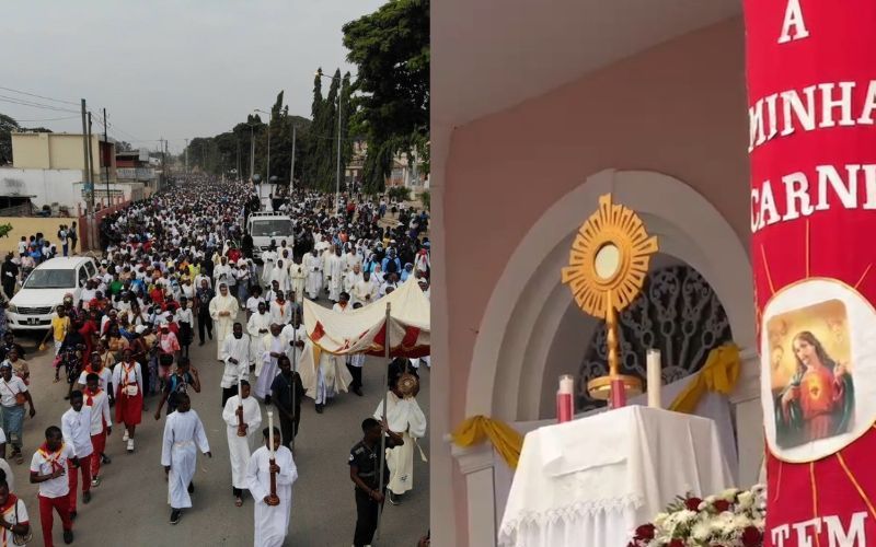 Corpus Christi: Catholics in Angola Urged to Turn Eucharistic Faith into Social Action