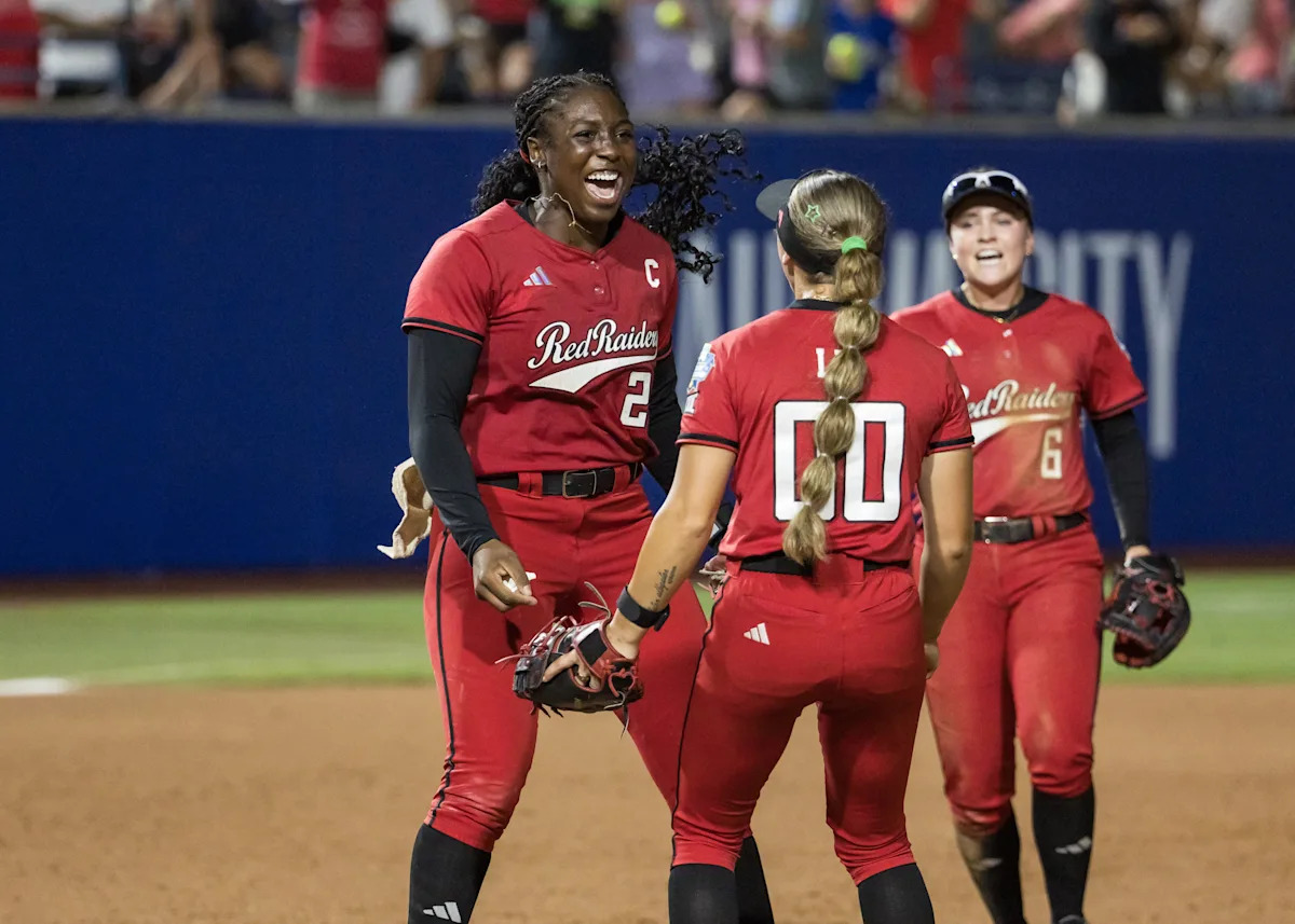 NiJaree Canady's red-hot pitching lifts Texas Tech to WCWS championship round — 'That's the greatness of NiJa'
