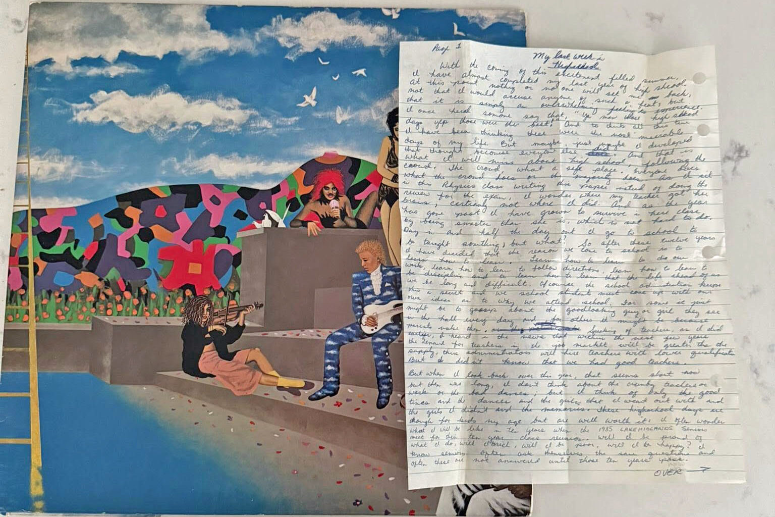Collector finds LHHS alum's mysterious letter inside Prince album