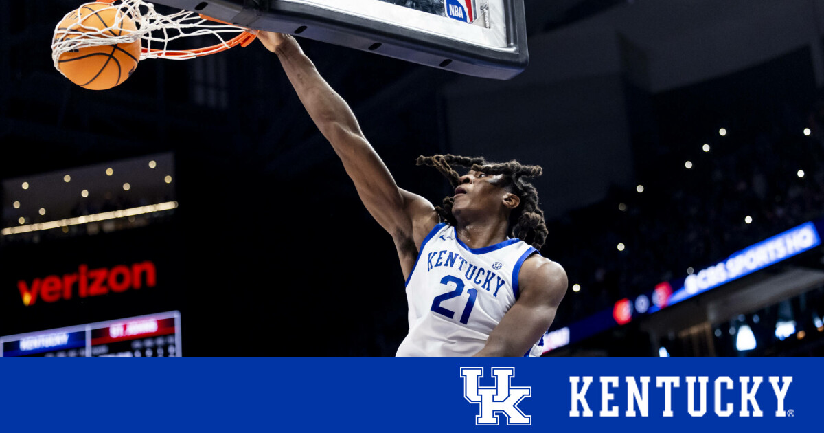 Jayden Quaintance Selected By San Antonio Spurs in First Round of NBA Draft – UK Athletics