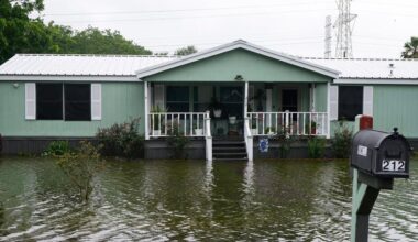 Tropical Storm Arthur, the first Atlantic tropical cyclone of the year, weakens off Texas' Gulf Coast