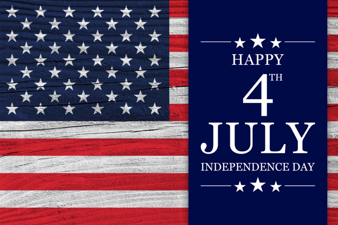 Happy 4th of July Independence Day graphic