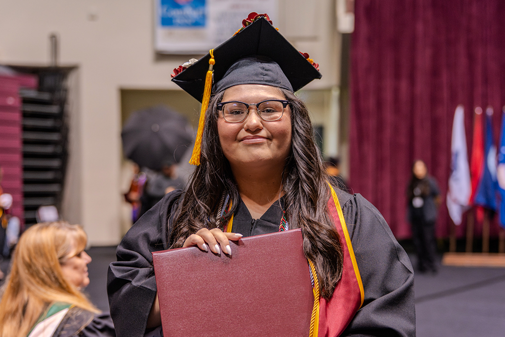 Spring 2026 biology graduate credits MSU Texas faculty for growth