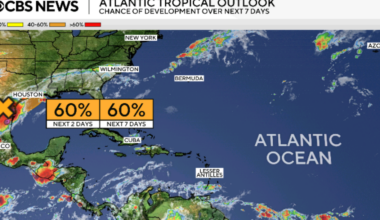 Potential first tropical cyclone of the year developing off Texas' Gulf Coast