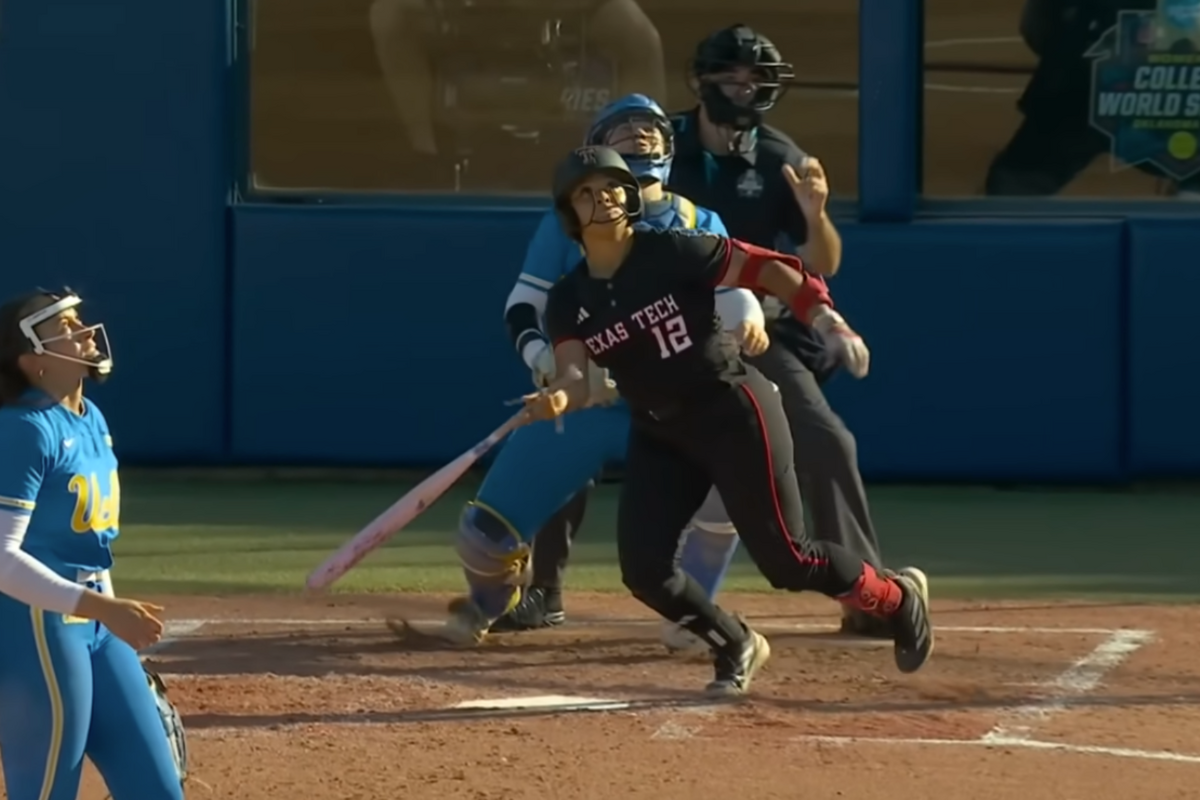 Texas Tech Softball Survives Wild Elimination Game Against UCLA