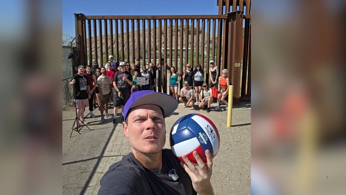 The Truth Behind El Paso's Viral Border Wall Volleyball Game