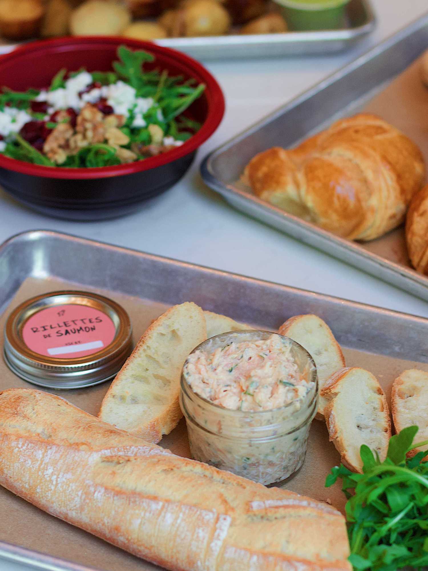 Austin Rotisserie salmon rillettes