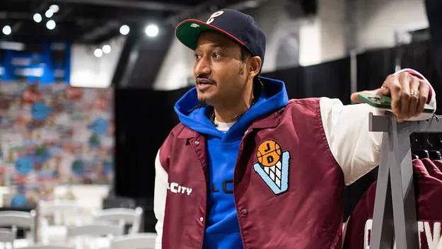 Don C hanging out at a Toronto Foot Locker