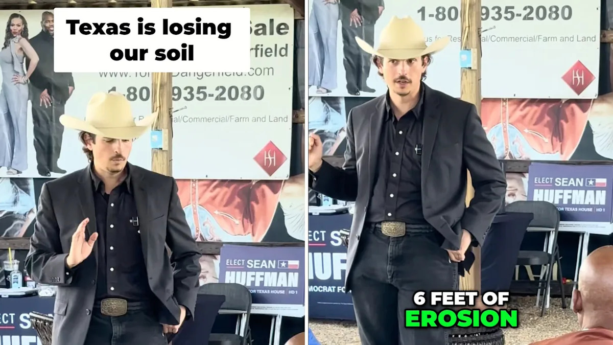 'Our soil is dying': Texas farmer warns we may have only 50 to 80 harvests left
