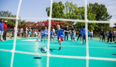 Arlington unveils community 'mini-pitch' at George Stevens Park