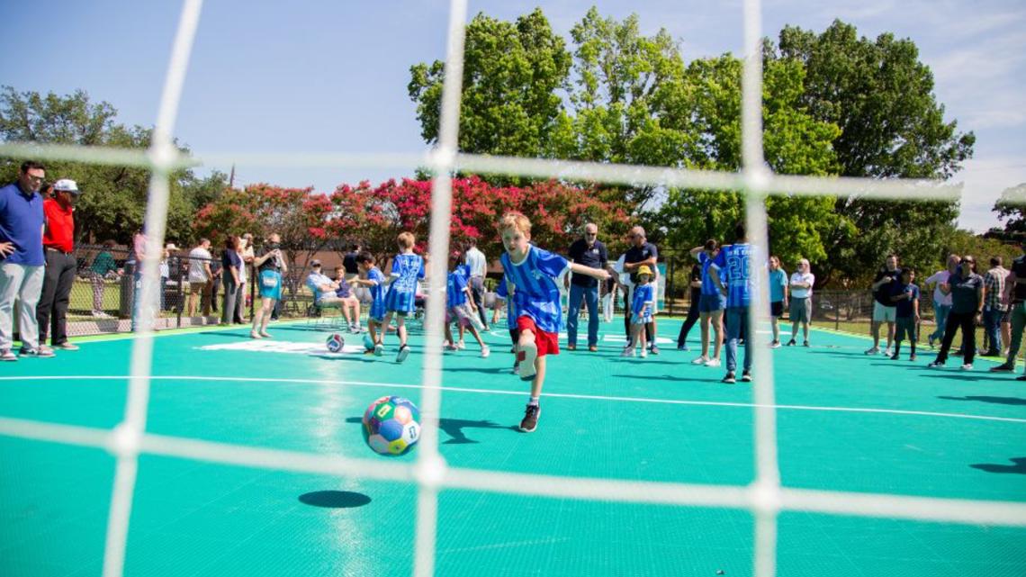 Arlington unveils community 'mini-pitch' at George Stevens Park