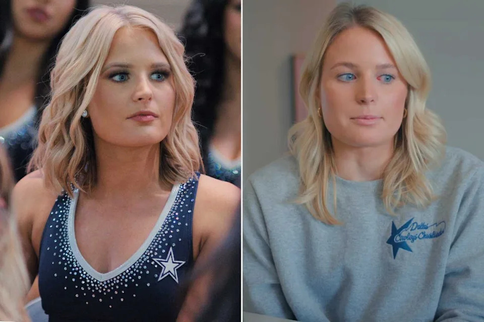 Anna Kate Sundvold in America's Sweethearts: Dallas Cowboys Cheerleaders.Credit: Netflix (2)