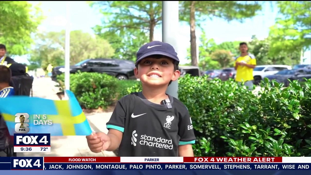 Sweden National Team arrives in North Texas