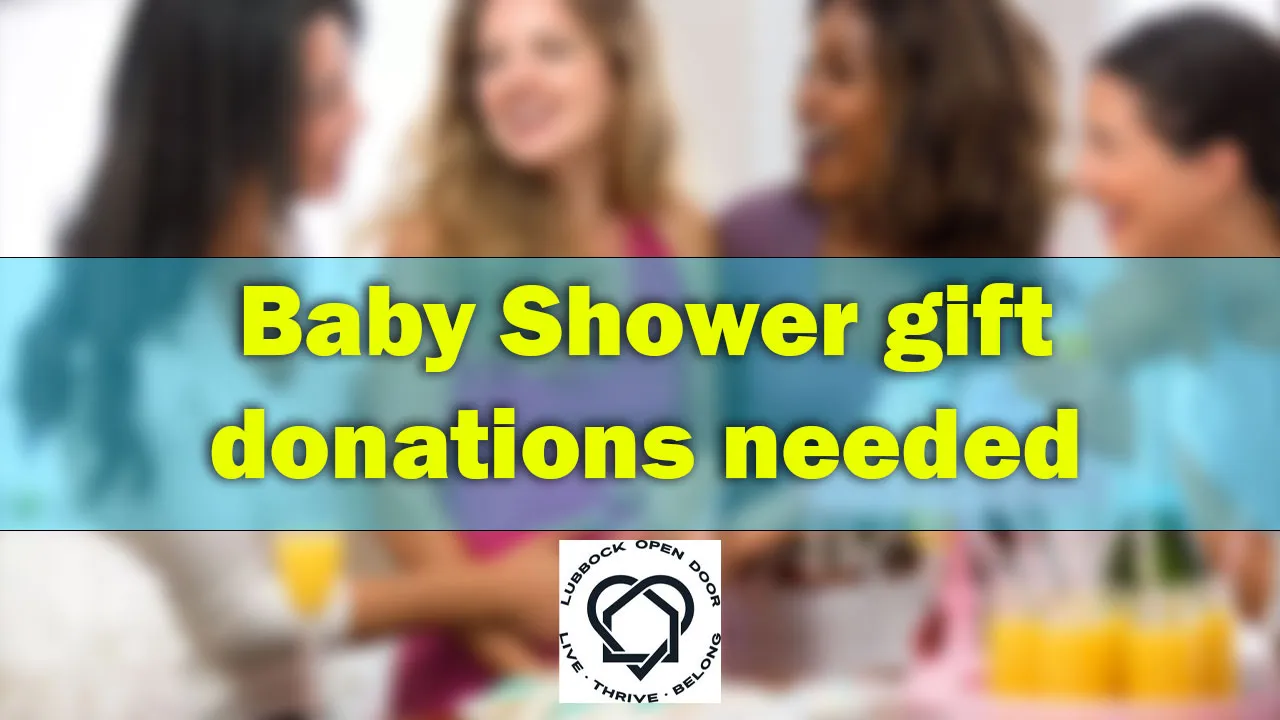 Open Door hosts baby shower for expectant mother