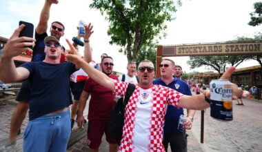 WATCH LIVE: World Cup brings a taste of England and Croatia to North Texas ahead of Arlington matchup