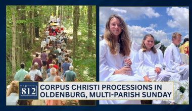 Corpus Christi processions in Oldenburg, multi-parish on Sunday